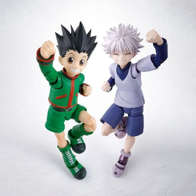 Bandai Hunter x Hunter Gon Freecss Killua Zoldyck SHF KO Gelenk-Actionfigur - Bild 1