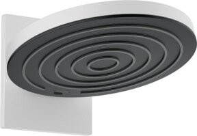 Hansgrohe Kopfbrause Pulsify S 260 mit Wandanschluss, Rund, Mattweiß, 2 Strahlarten (Rain und Mist) mit Anti-Kalk-Funktion - Bild 1