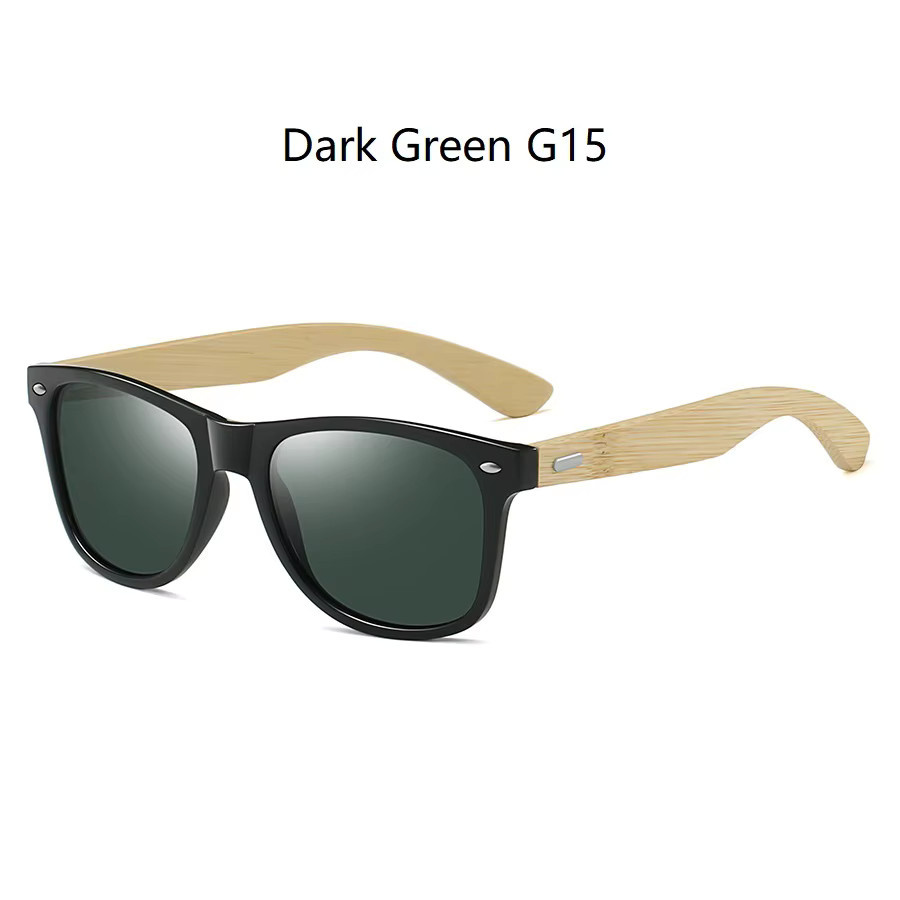 WSZ Sonnenbrille, Bambus, Vollrand, Square, Unisex - Bild 2
