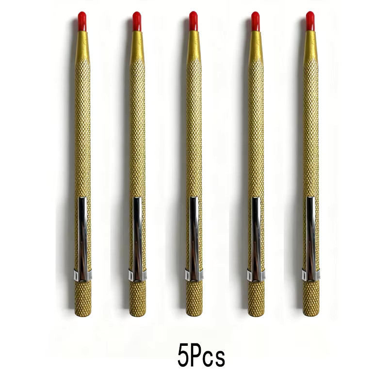 Titanstift mit Diamantspitze in Gold für Präzisionsarbeiten an Glas, Fliesen, Metall und Holz, 2 oder 5 Stück - Bild 2