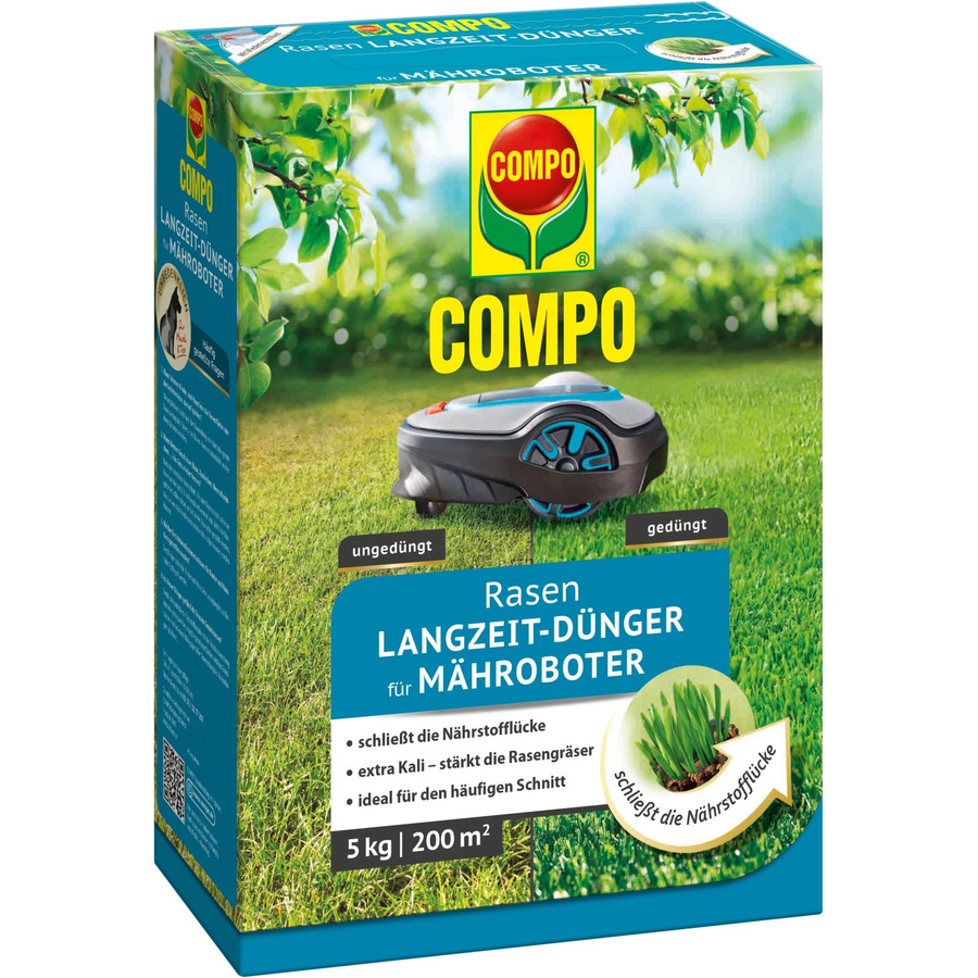Compo Rasen-Langzeitdünger für Mähroboter, 5 kg - Bild 2