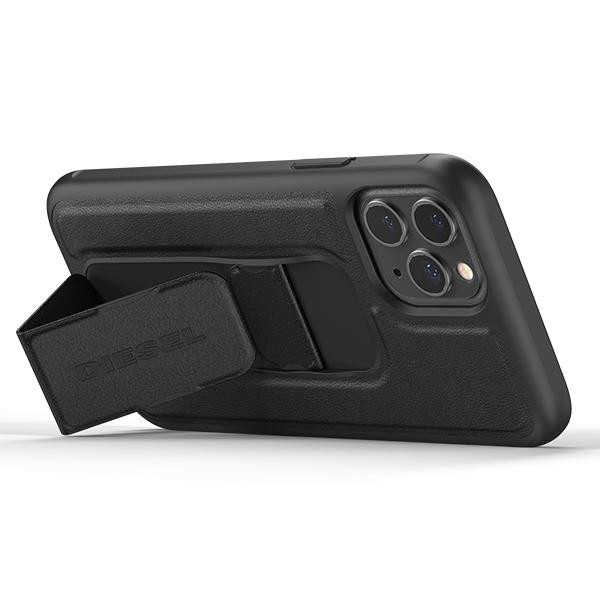 Diesel iPhone 12 Handyhülle aus Leder in Schwarz - Bild 3
