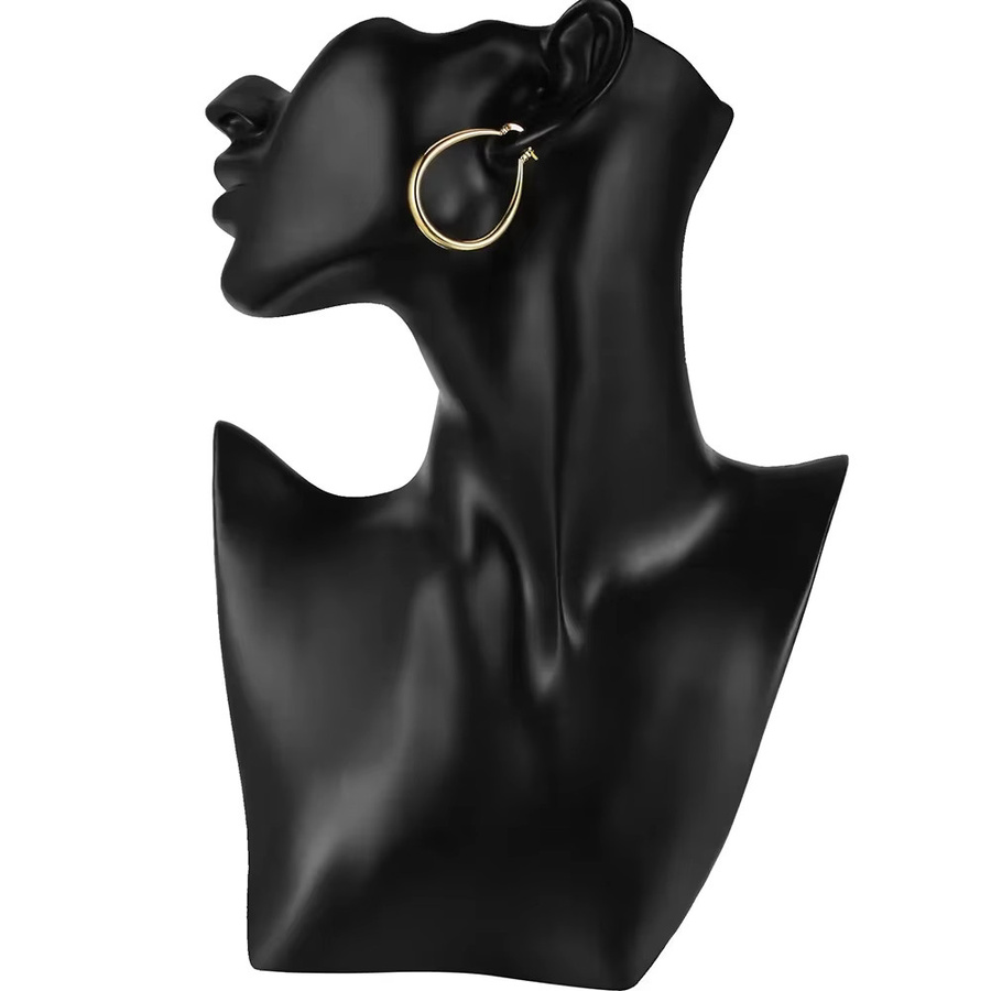 Creolen 925 Silber, Gold, Damen - Bild 2
