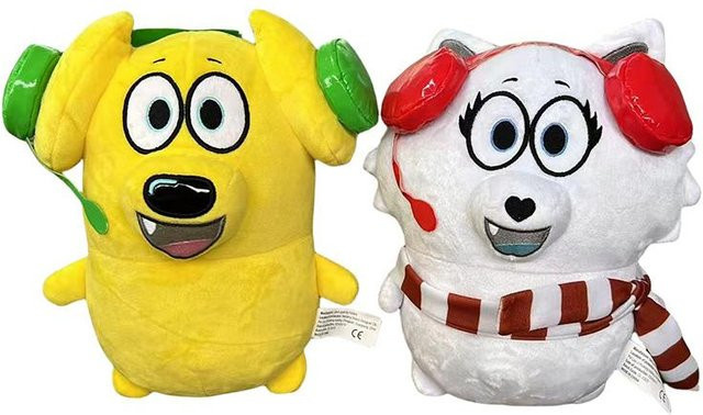 Tyler und Snowi Kuschel-Bündel, Plüschtier Puppe, 20-23cm - Bild 1