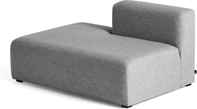 HAY Mags Lounge Sofa mit rechter Rückenlehne in Grau mit Hallingdal 100 Stoffbezug - Bild 1