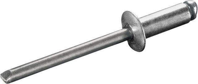 Goebel Blindnieten Aluminium Flachkopf Popniete Silber, Durchmesser: 4,8 mm, Länge: 18,0 mm - Bild 1
