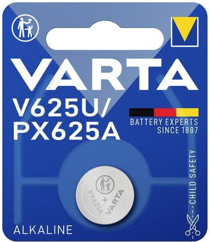Varta Knopfzelle LR 9 Alkaline Mangan 1,5V 120 mAh V625U PX625A - Bild 1