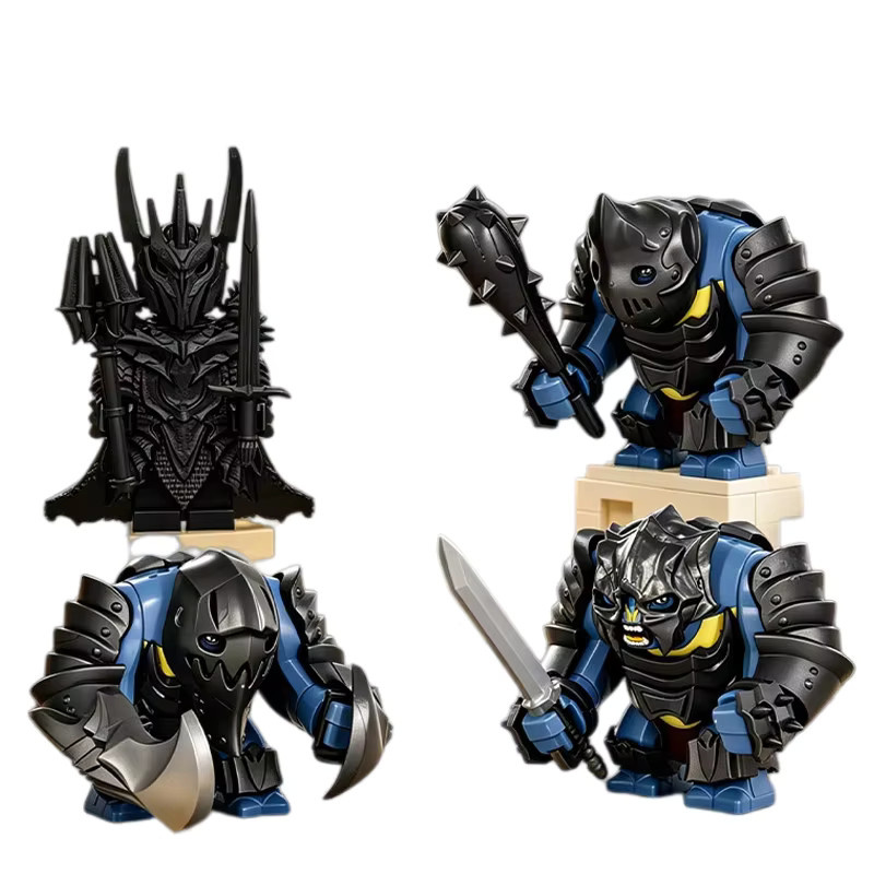 Bandai Der Herr der Ringe Ork-Serie, Bausteine Figur, Fantasy - Bild 4