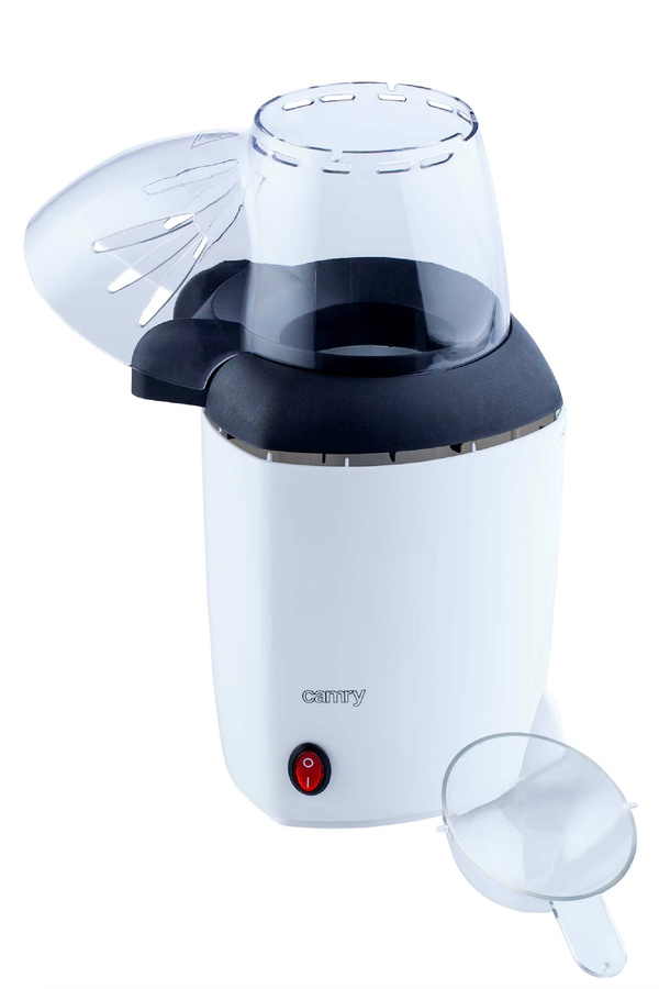Camry Popcornmaschine mit Heißluftfunktion, 1200 W, Weiß - Bild 2
