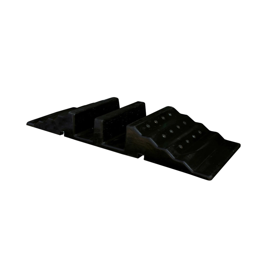 Schake Schlauch Kabelbrücke aus Kunststoff in Schwarz, Breite: 85,0 cm, Höhe: 30,0 cm, Tiefe: 9,0 cm - Bild 2