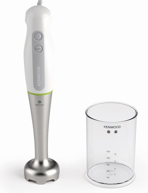 Kenwood Stabmixer Triblade HDP106WG in Weiß mit Pulse-Funktion und Edelstahl-Messern - Bild 1
