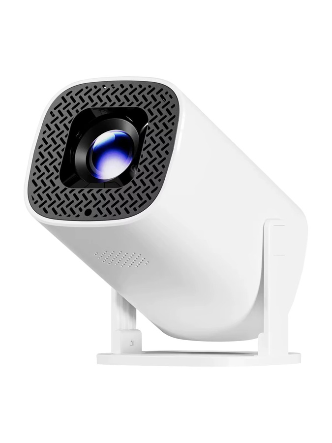 HONGTOP P30PLUS Smart Mini-Projektor mit Coolita OS, WiFi6, 720P HD, Weiß - Bild 4