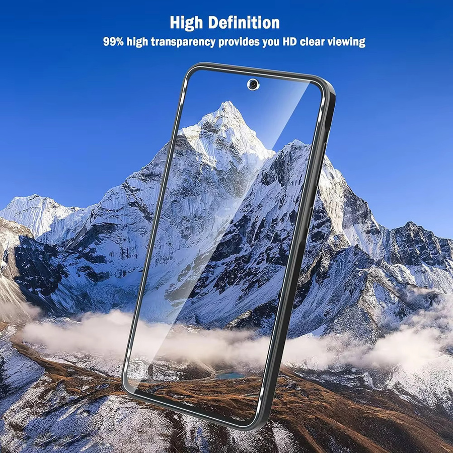 3-teiliges Displayschutzfolien-Set aus gehärtetem Glas für Realme X2 X3 X7 Pro Max und Realme X50 M 5G, transparent - Bild 3