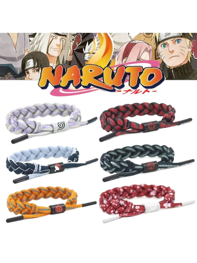 Bandai Armband, Naruto, Blau, Textil, Unisex - Bild 4