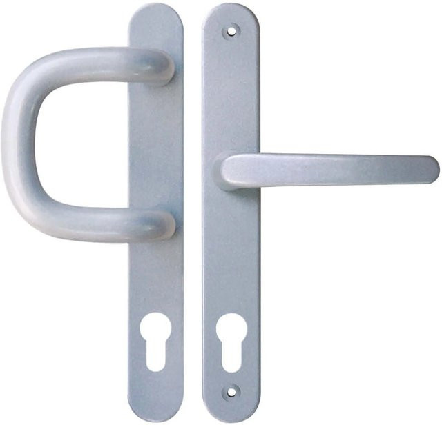 Roro Drücker-Garnitur Typ CX in Aluminium Silber, B/T/H: 350,0 x 250,0 x 45,0 cm - Bild 1