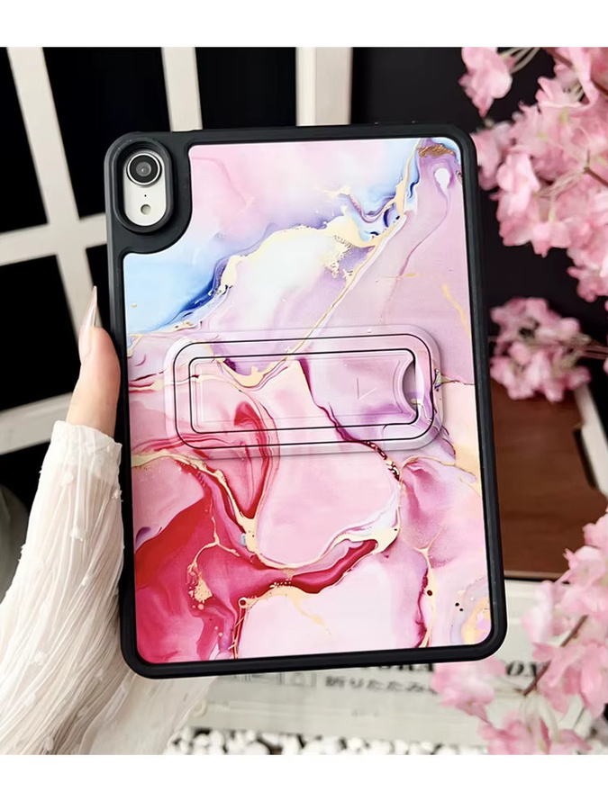 Greliana Schutzhülle aus PC und TPU für iPad Air, iPad Pro 11, iPad mini und verschiedene iPad Modelle in Rot und Mehrfarbig - Bild 7
