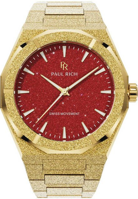 Paul Rich Herrenuhr, Quarz, Edelstahl, 43 mm, 5 ATM - Bild 1