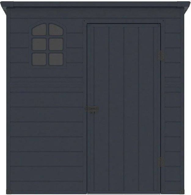 Schrebergartenhaus Nerio von Vente-unique in Anthrazitgrau mit einer Höhe von 180 cm - Bild 1