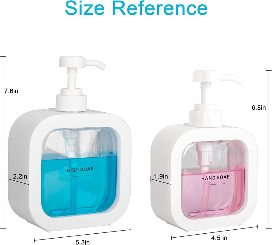 FIGHTYU Seifenspender, nachfüllbar, 300 ml/500 ml, Unisex - Bild 3