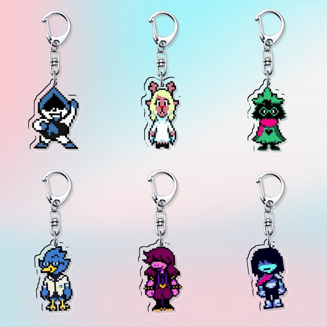 MINISO Anhänger Deltarune Tenna Kris, Acryl, Unisex - Bild 1
