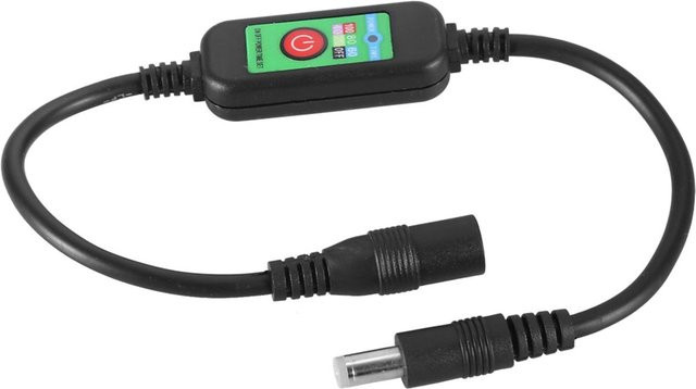 DIY Thermostatschalter zur Temperaturregelung für beheizbare Westen, Handschuhe oder Haustiergürtel, DC 5V 15V, Schwarz - Bild 1