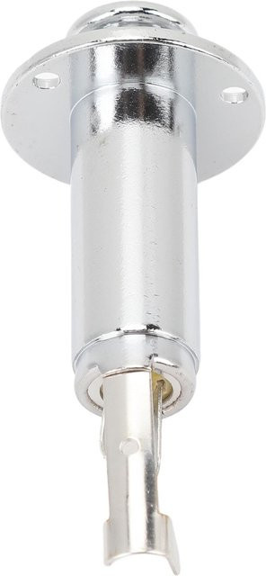 Silberne E-Gitarren Mono Endpin Ausgangsbuchse aus Messinglegierung mit 6,35 mm Anschluss für EQ Equalizer - Bild 1