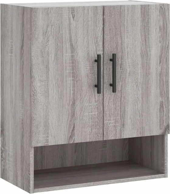 vidaXL Wandschrank Grau Sonoma aus Holzwerkstoff, B/H/T: 60 x 70 x 31 cm - Bild 1