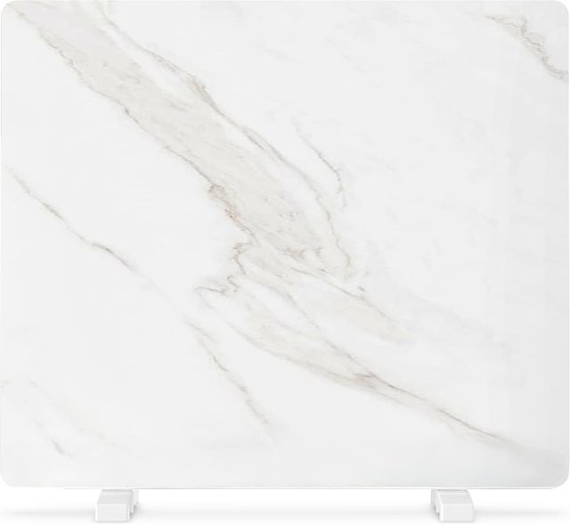 Klarstein MarmoHeat Infrarot-Panel mit Marmor-Design in Weiß, 420 W, B: 70 cm, H: 63 cm - Bild 1