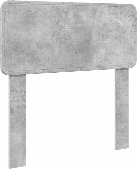 vidaXL Kopfteil in Beton-Optik Grau aus Holzwerkstoff, Breite: 100 cm - Bild 1