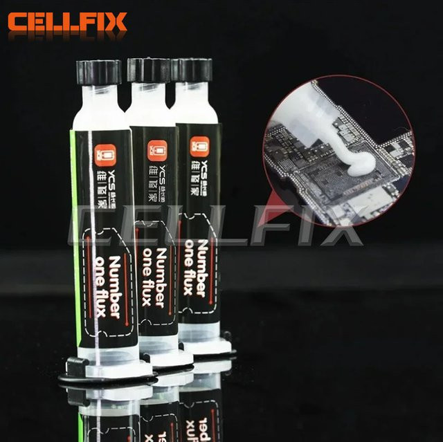 YCS Number One Halogenfreies No-Clean Flussmittel 10 ml für Mobiltelefon- und Schweißreparaturen - Bild 1