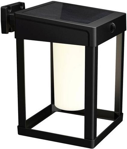 Philips Camill Solar-Außenwandleuchte mit Bewegungsmelder, LED, Warmweiß, Schwarz, Eckig - Bild 3
