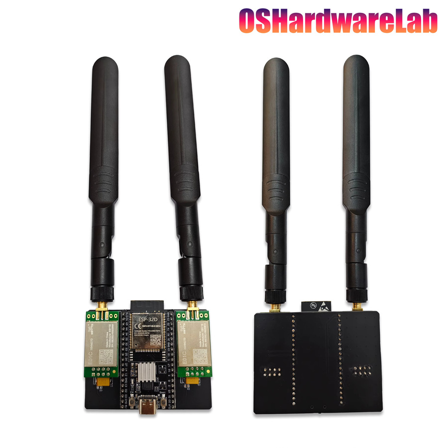 ESP32 DevKitC + NRF24L01 E01C-2G4M27D Modul-Entwicklungsboard mit Bluetooth und WLAN von TLXT - Bild 2