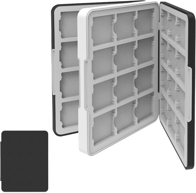 Nintendo 48-in-1 Spielkarten-Halterung in Rot für Nintendo 3DS, 3DS XL, NDSL, DSi, DSi LL/XL Lite und Lite als Aufbewahrungsbox und Organizer für Spielmodule - Bild 1