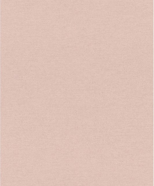 Schöner Wohnen Vliestapete Textiloptik in Rosa und Pink, 10,05 m x 0,53 m - Bild 1