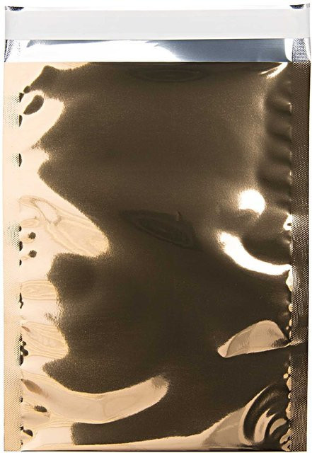 Rico Design Versandtaschen Metallic C5 in Gold, 5 Stück - Bild 1