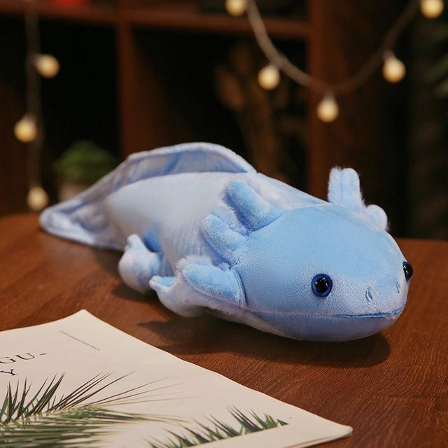 Yiran Health & Beauty Axolotl Salamander Molch Puppe Plüschtier, 45cm, ab 3 Jahren - Bild 1