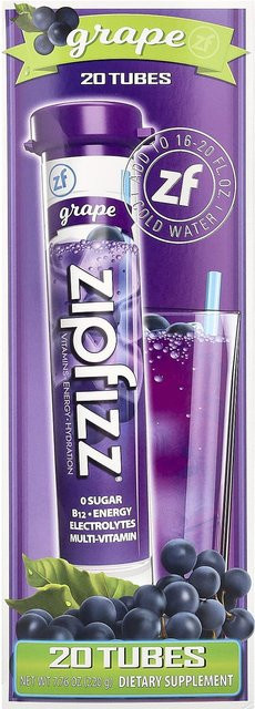 Zipfizz, Energy Drink, Traube, Instant-Drink, 20 x 11 g - Bild 1