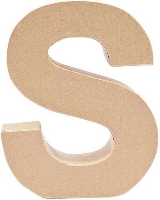 Rico Design 3D Papp-Buchstabe S für die Tischdekoration - Bild 1