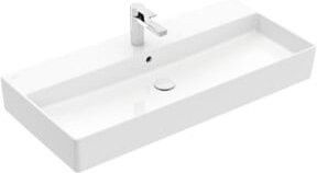 Villeroy & Boch Waschtisch Memento 2.0 aus Keramik, weiß alpin, B/T: 100 x 47 cm, mit Überlauf - Bild 1