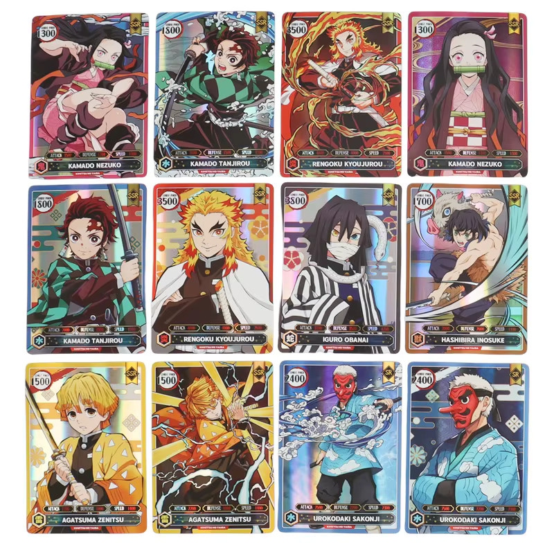 Bandai Demon Slayer Sammelkarten, Englische Version, 50-teiliges Set - Bild 3