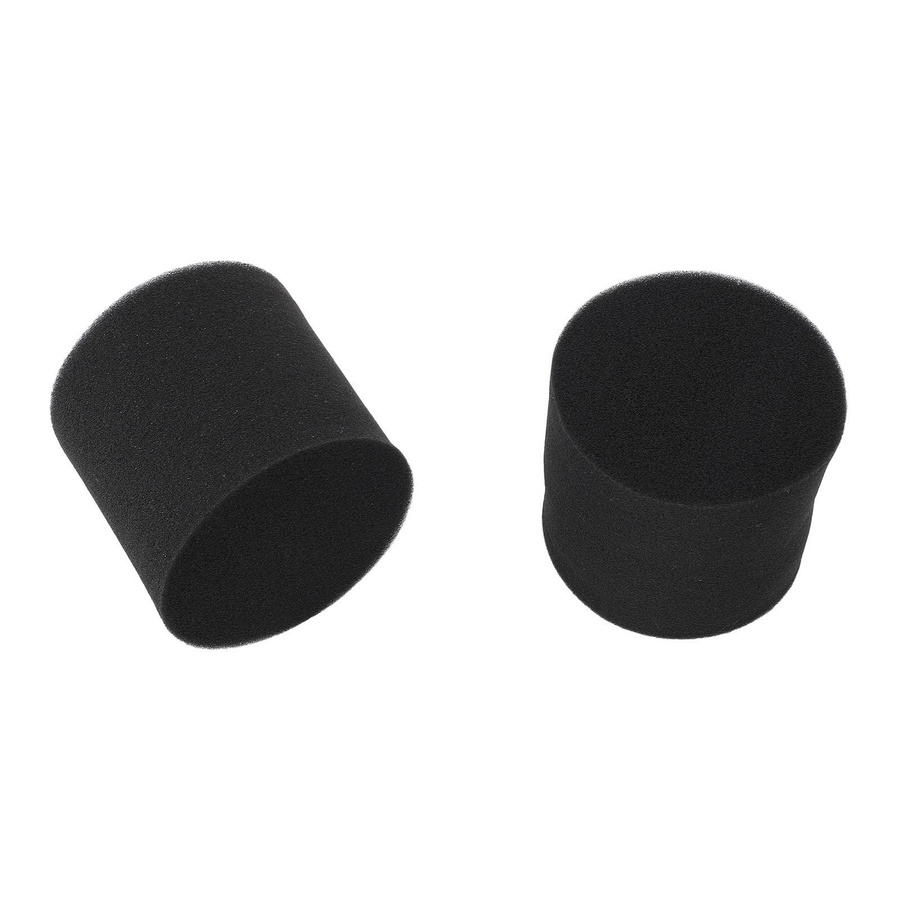 DIYelecs Lautsprecher-Portrohr Schaumstoff Set in Schwarz zur Reduzierung von Stehwellen und Bass-Optimierung für Lautsprechergehäuse, 2 Stück - Bild 2