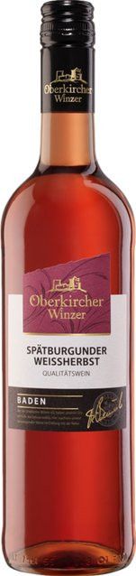 Oberkircher Roséwein Pinot Noir 2024, Baden, mild, 0,75 l - Bild 1