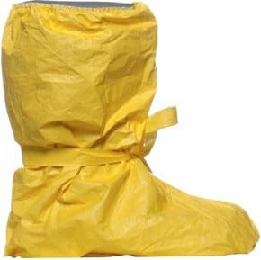 DuPont Tychem 2000 C Überziehstiefel Modell POBA in Gelb - Bild 1