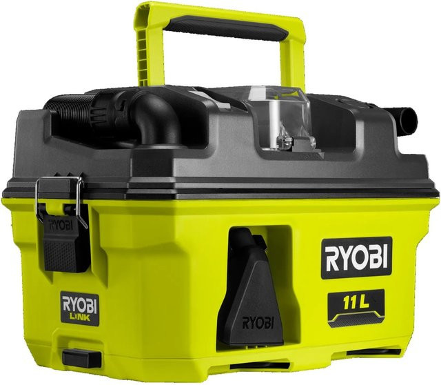 Ryobi Akku-Nass-Trockensauger ONE+ RV1811-0 in Grün mit HEPA-12-Filter - Bild 3
