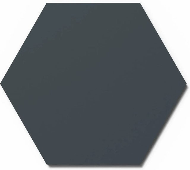 Denpanels Designpaneel Hexagon Lino Smokey Blue Clear aus MDF, 3 Stück, B/H: 50 x 50 cm - Bild 1