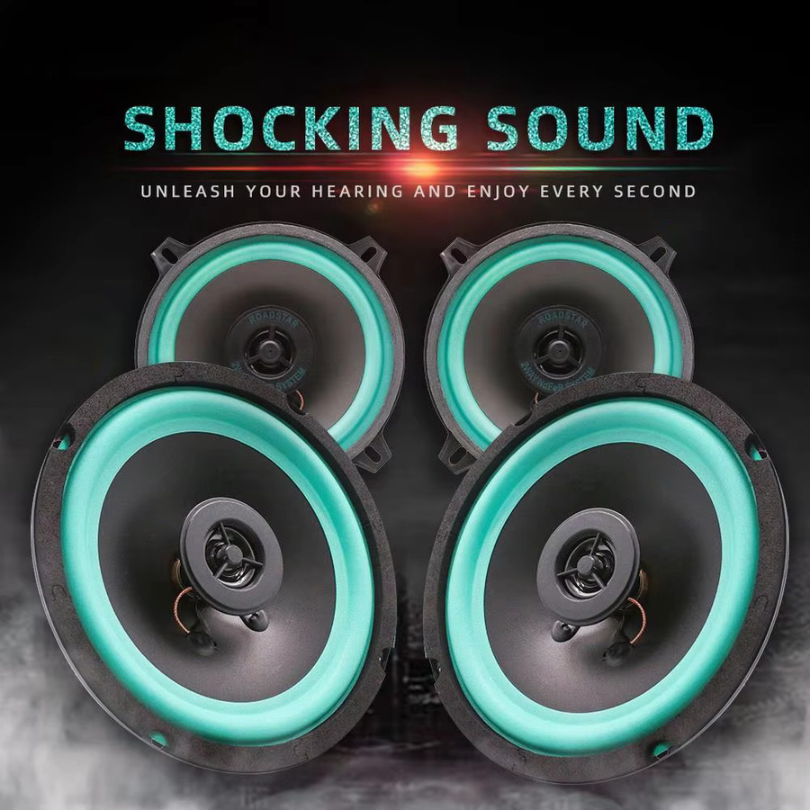 KUERL Koaxial Auto Lautsprecher Zwei-Wege Vollbereich Subwoofer für Auto Audio Musik - Bild 4