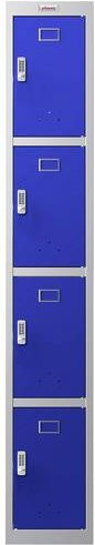 Phoenix PL1430GBE PL-Serie Spind aus Stahl mit Elektronikschloss in Grau, Rot oder Blau - Bild 1