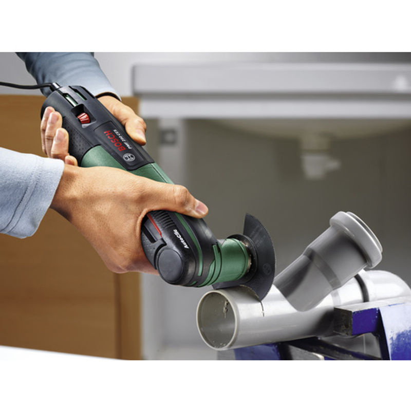Bosch Multifunktionswerkzeug PMF 250 CES mit Zubehör und Koffer in Grün/Schwarz - Bild 3