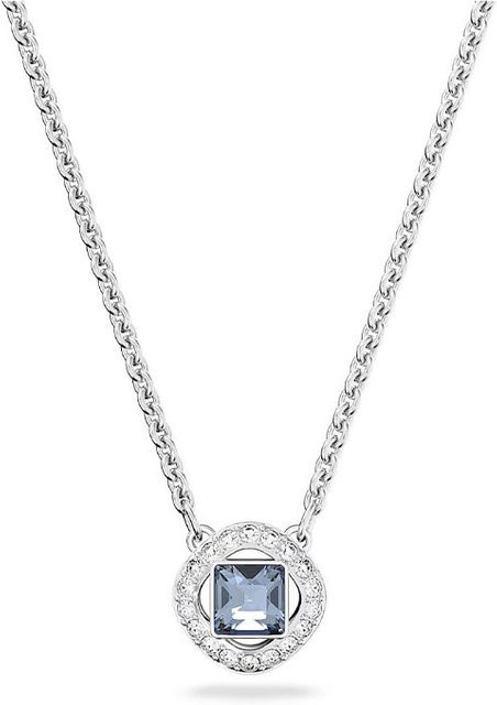 Swarovski Halskette, Rhodiniert, Silber, Kristall, Damen - Bild 1