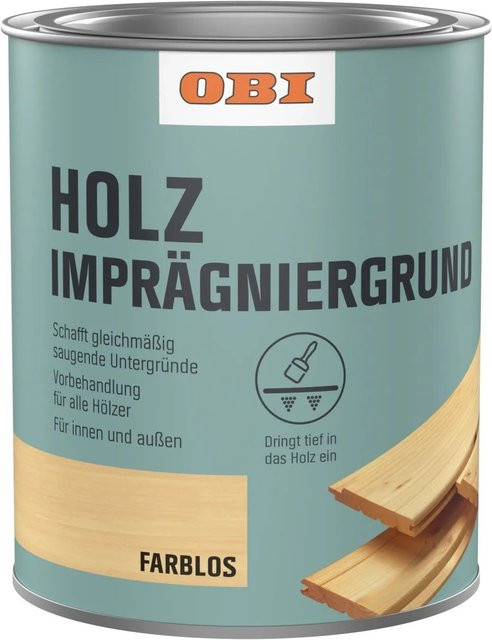 OBI Holz-Imprägniergrund Transparent 375 ml - Bild 1